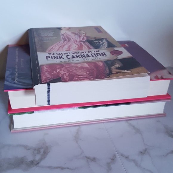 3 Book Bundle Historical Romances Pink Carnation Set by Lauren Willig - Picture 5 of 16